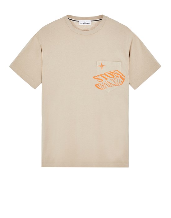  STONE ISLAND 24688 Short sleeve t-shirt Man Dove Grey