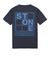 2 of 4 - Short sleeve t-shirt Man 2NS94 'ABBREVIATION THREE' PRINT Back STONE ISLAND