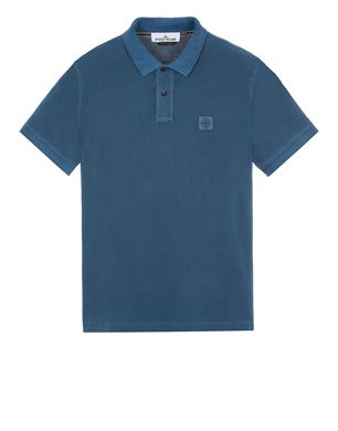 2SC67 PIGMENT DYE Polo Stone Island Homme Boutique Officielle