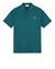 1 of 4 - Polo shirt Man 20557 ORGANIC COTTON JERSEY_ 'FISSATO' EFFECT Front STONE ISLAND