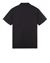 2 of 4 - Polo shirt Man 20557 ORGANIC COTTON JERSEY_ 'FISSATO' EFFECT Back STONE ISLAND
