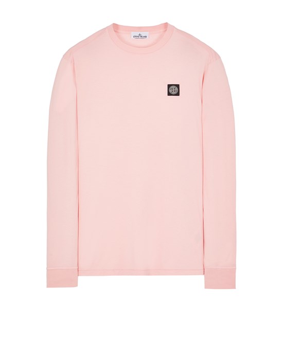  STONE ISLAND 22713 Long sleeve t-shirt Man Pink