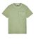 1 of 4 - Short sleeve t-shirt Man 21957 ORGANIC COTTON JERSEY_ 'FISSATO' EFFECT Front STONE ISLAND