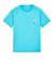 1 of 4 - Short sleeve t-shirt Man 21957 ORGANIC COTTON JERSEY_ 'FISSATO' EFFECT Front STONE ISLAND
