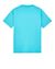 2 of 4 - Short sleeve t-shirt Man 21957 ORGANIC COTTON JERSEY_ 'FISSATO' EFFECT Back STONE ISLAND