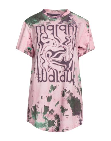 Isabel Marant Étoile Marant Étoile Woman T-shirt Pink Size L Cotton