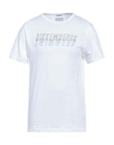 Bikkembergs Man T-shirt White Size Xl Cotton