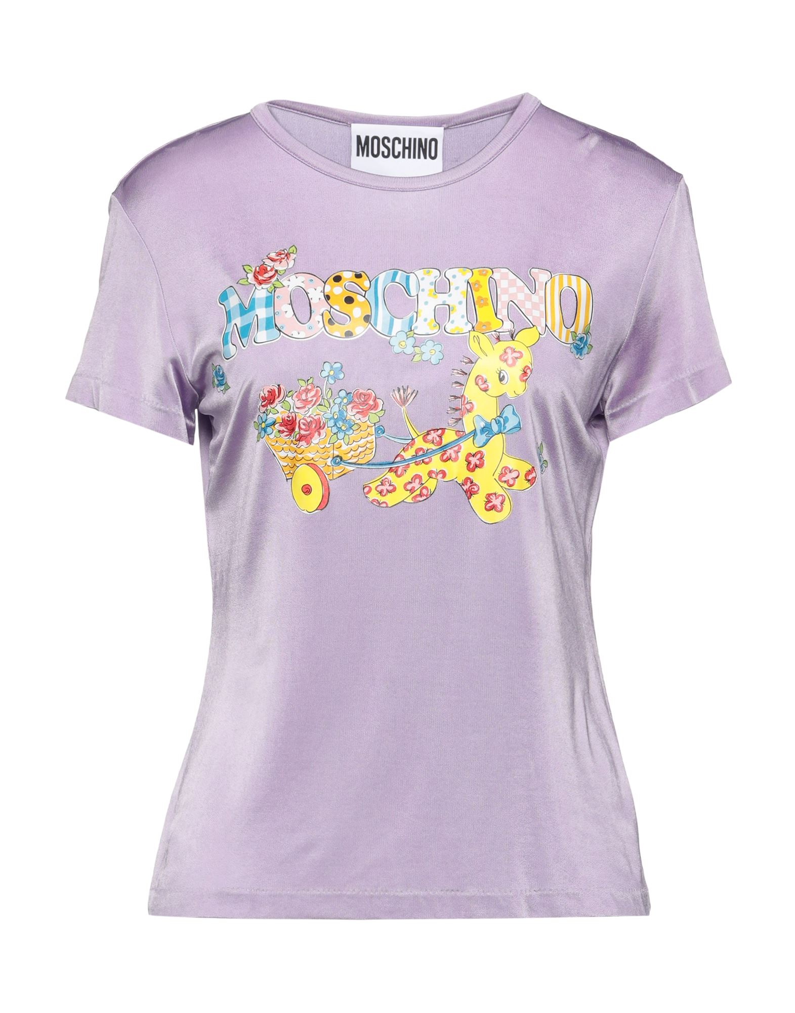 Moschino T-shirts In Lilac