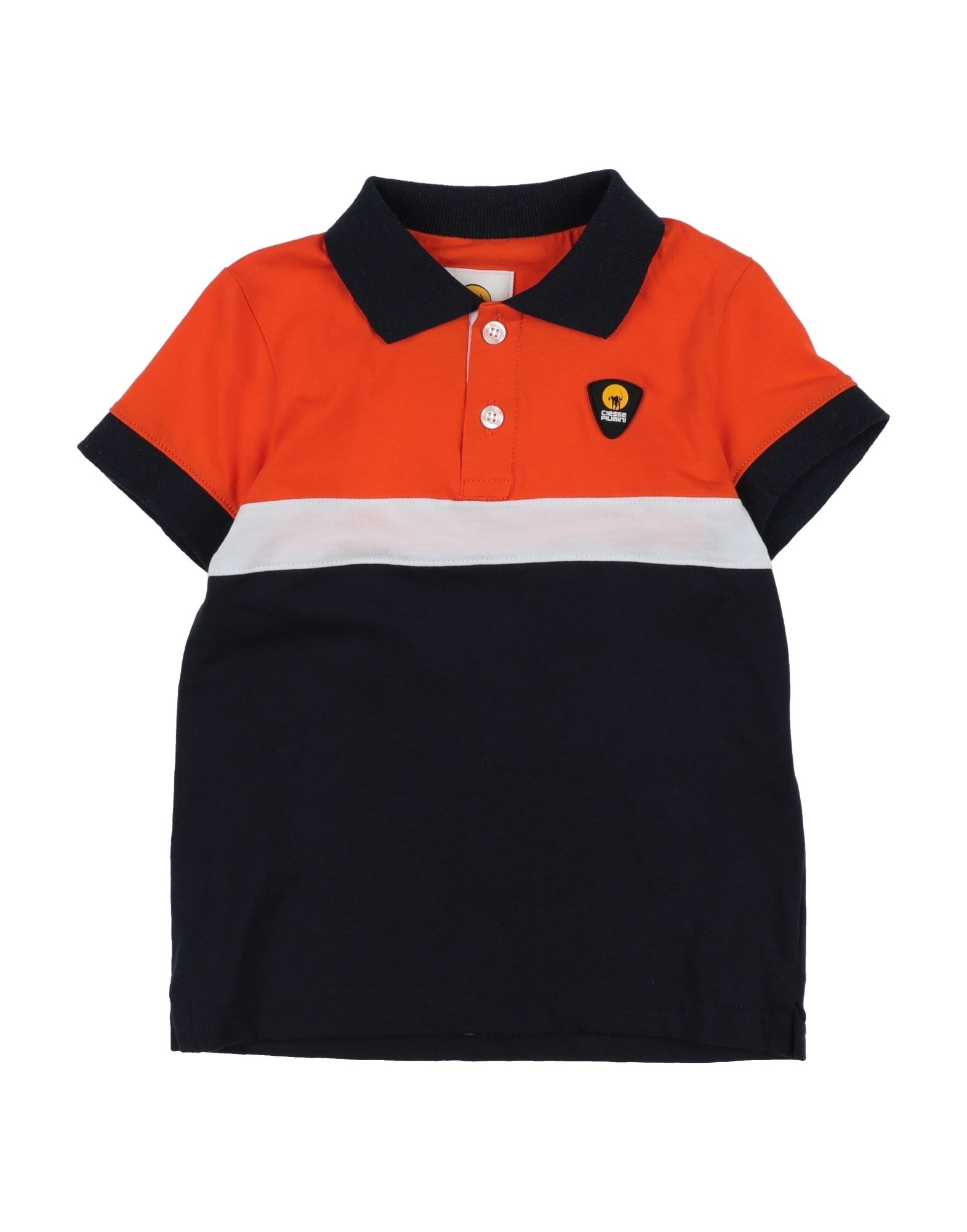 Ciesse Piumini Kids' Polo Shirts In Orange
