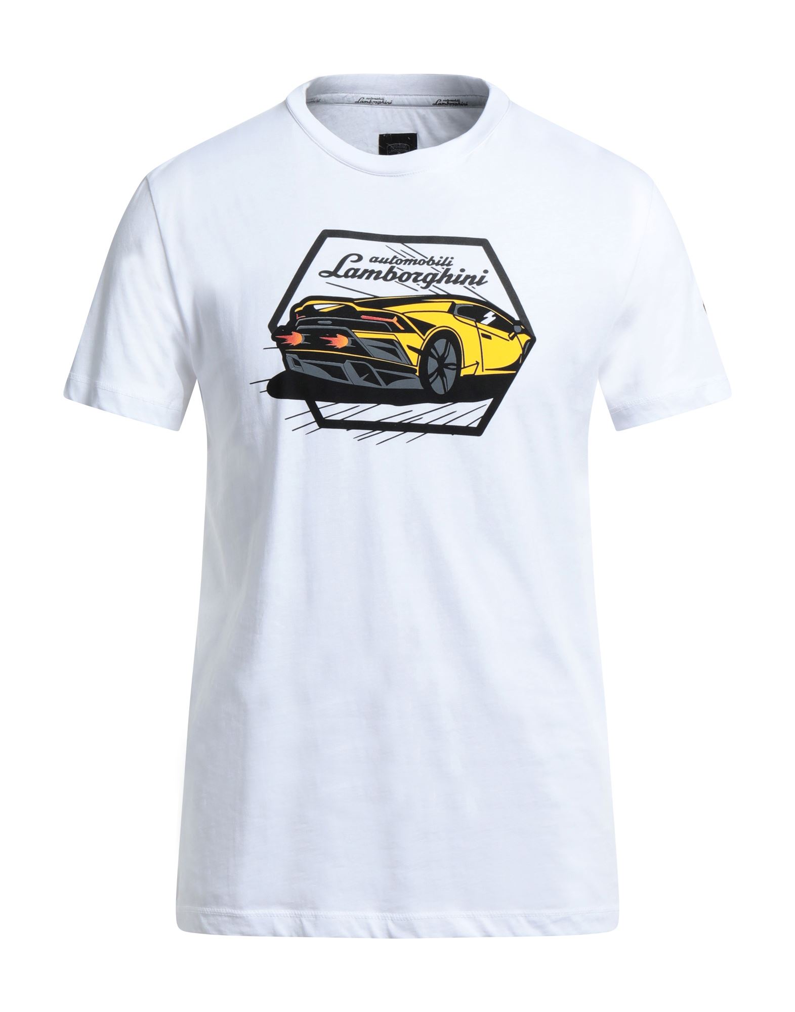 Automobili Lamborghini T-shirts In White