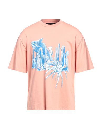 Neil Barrett Man T-shirt Pastel Pink Size S Cotton
