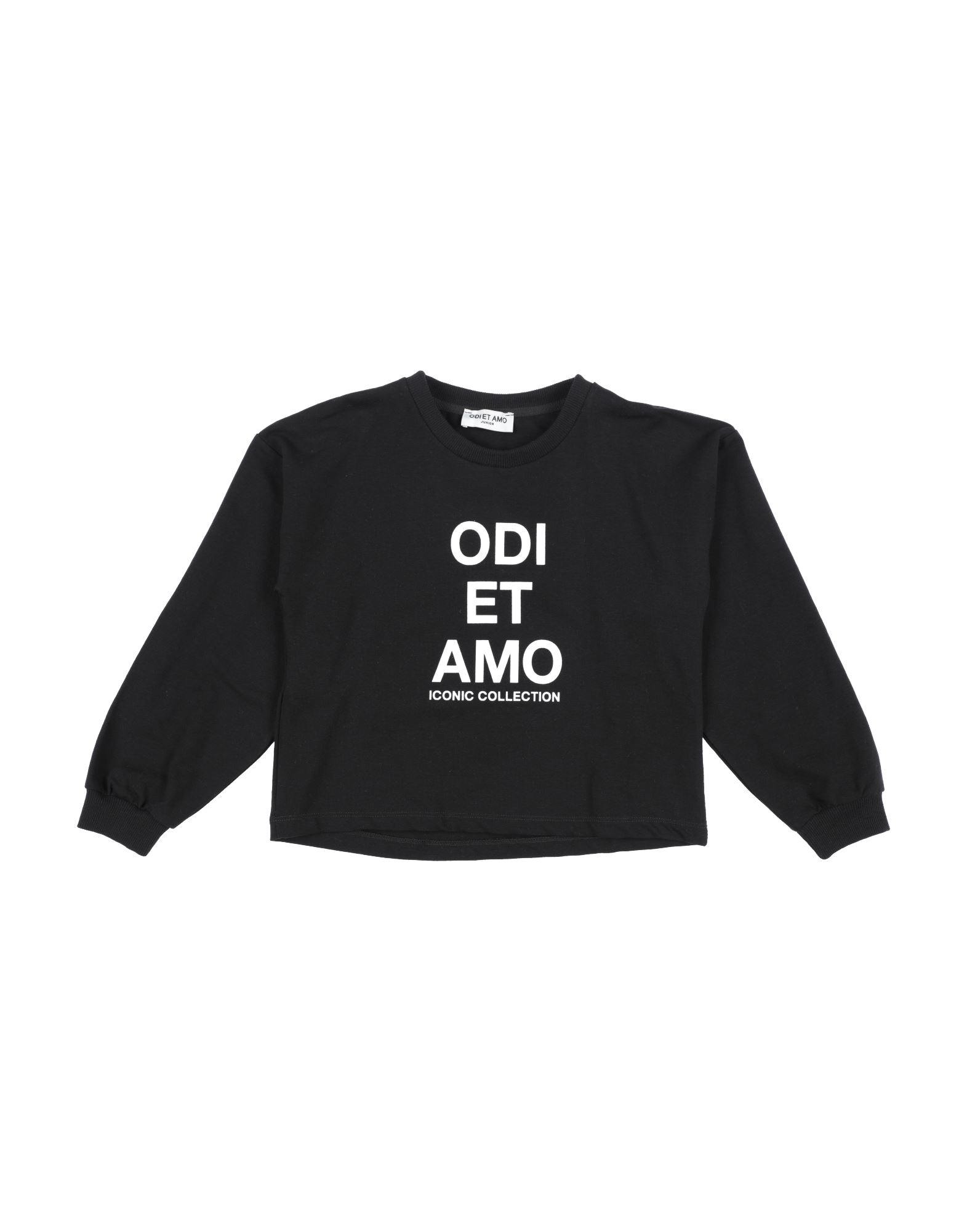 Odi Et Amo Kids' Sweatshirts In Black