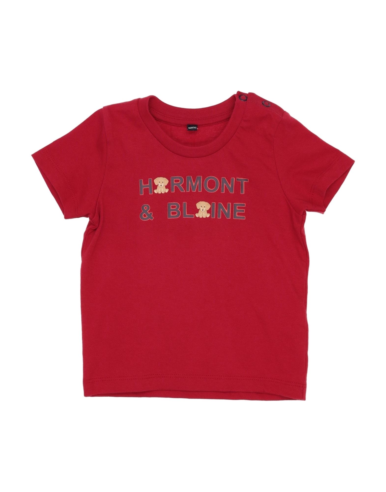 Harmont & Blaine Kids' T-shirts In Red