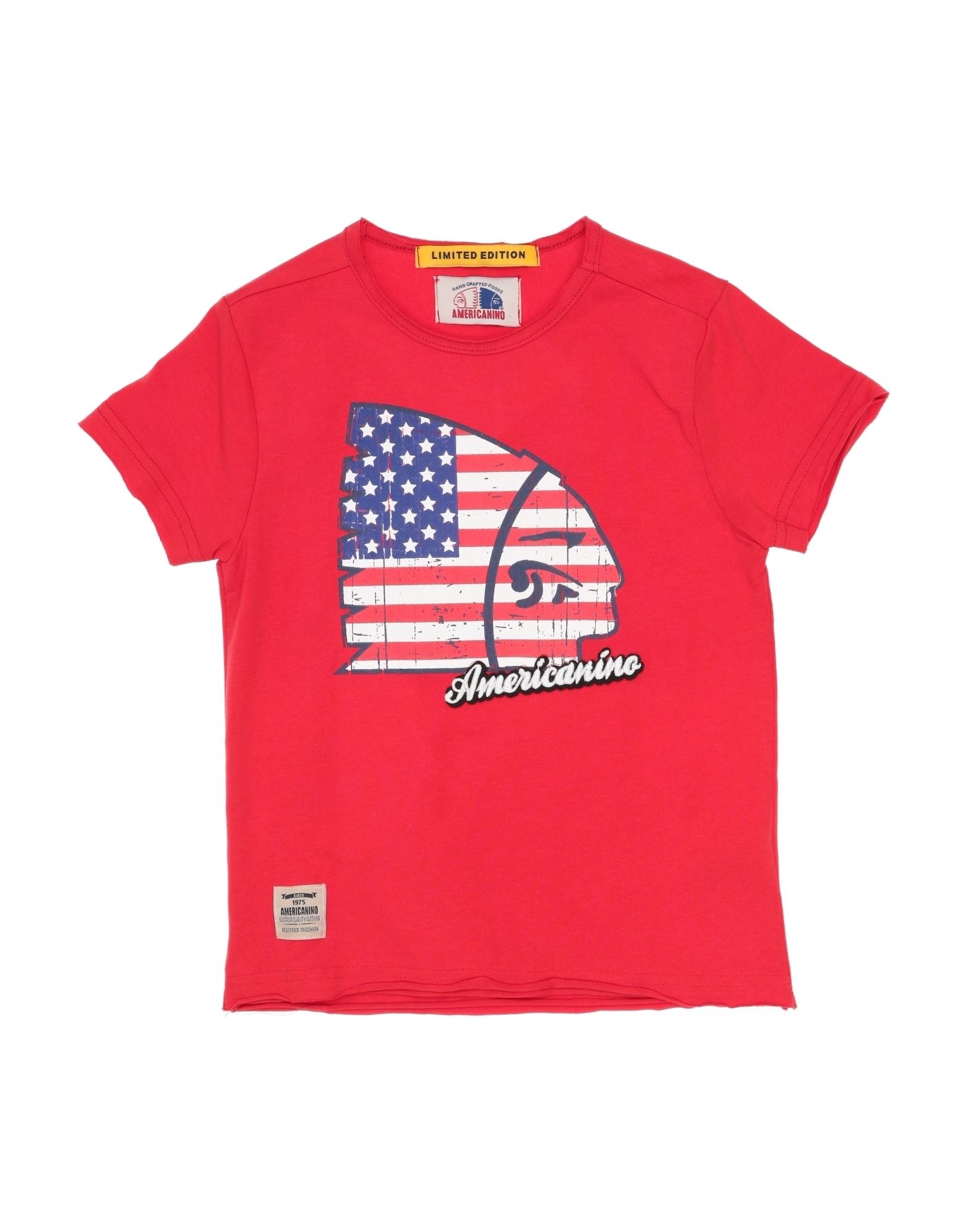 Americanino Kids'  T-shirts In Red