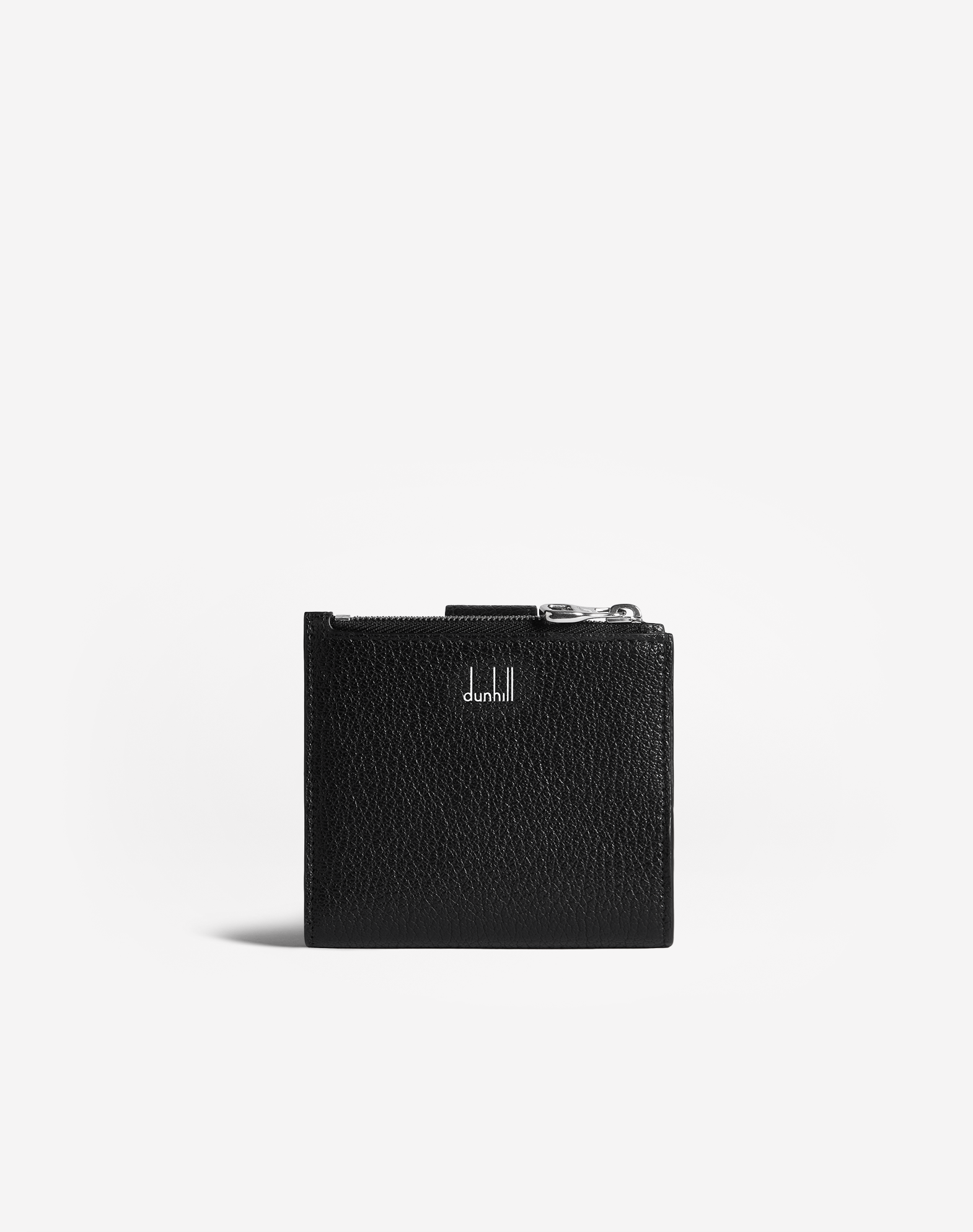 Dunhill Duke Fine Leather Coin Purse Billfold Wallet In Black