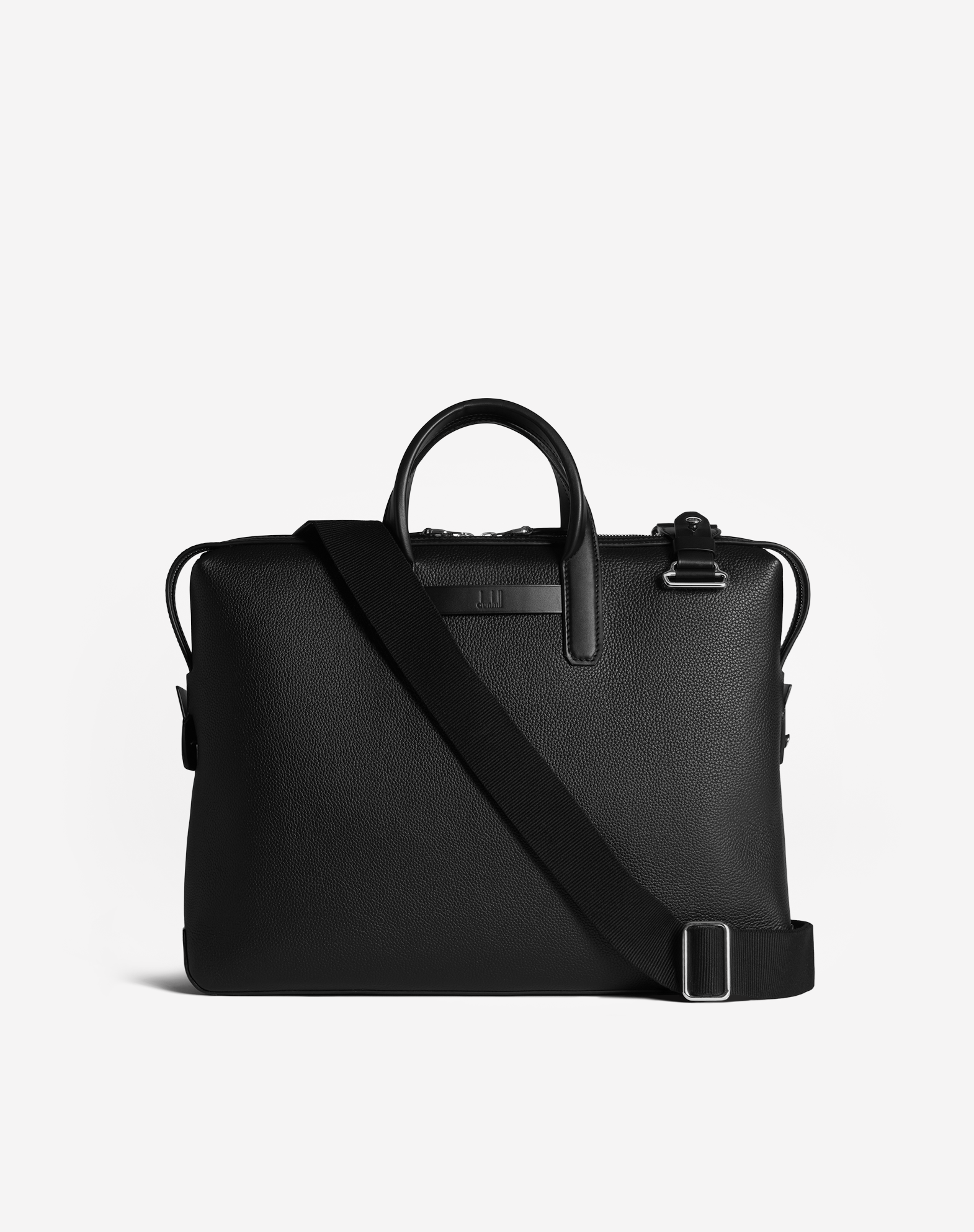 Dunhill 1893 Harness Single Document Case In Black