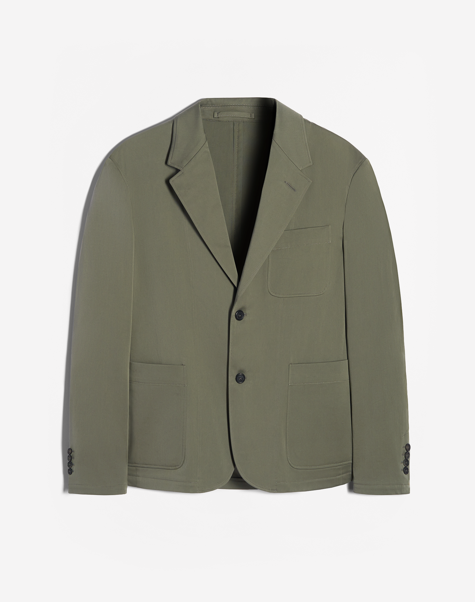 Dunhill Cotton Silk Shell Jacket In Green