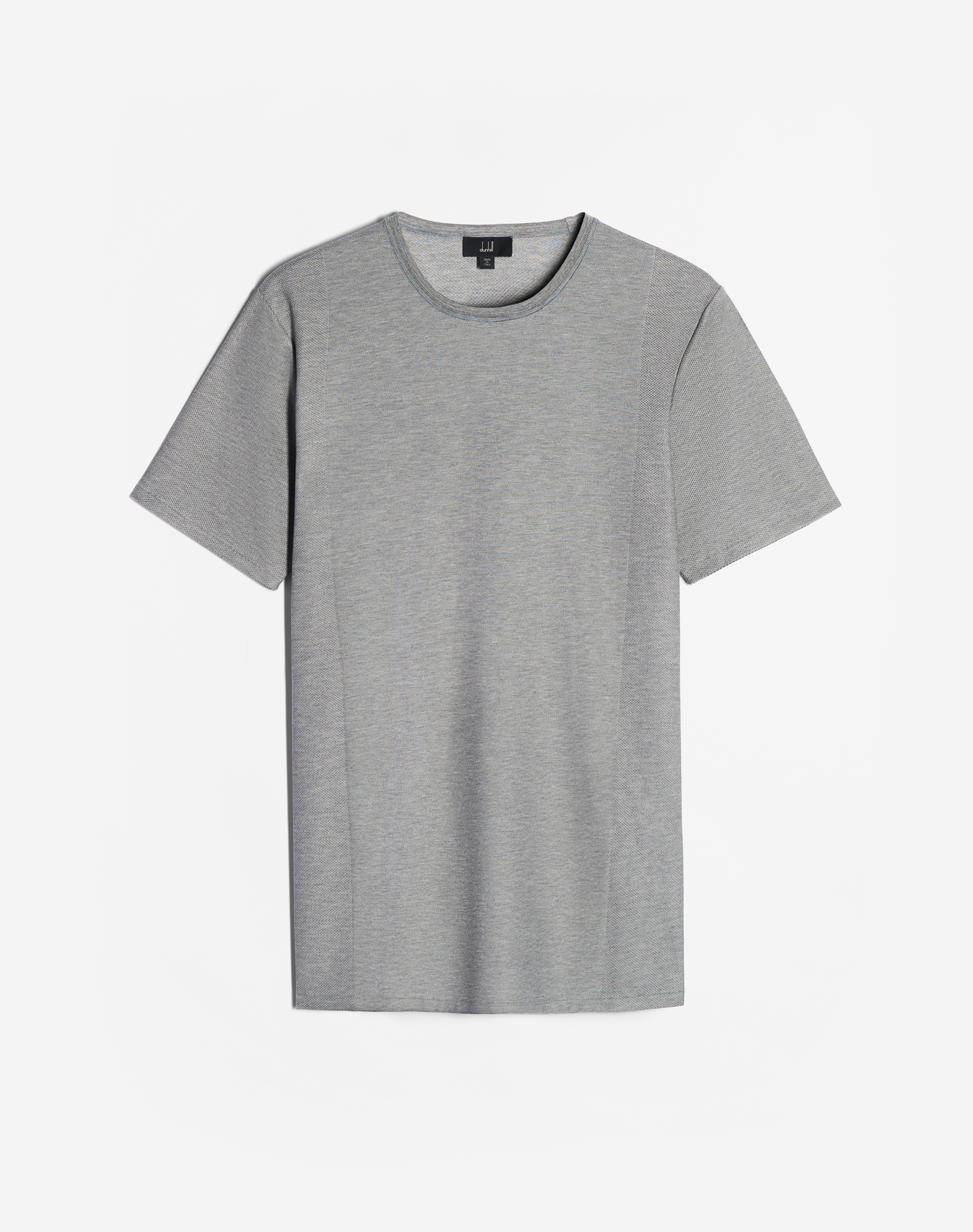 Dunhill Engineered Panel T-shirt In Grey