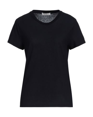 Shop Slowear Zanone Woman T-shirt Midnight Blue Size 8 Cotton