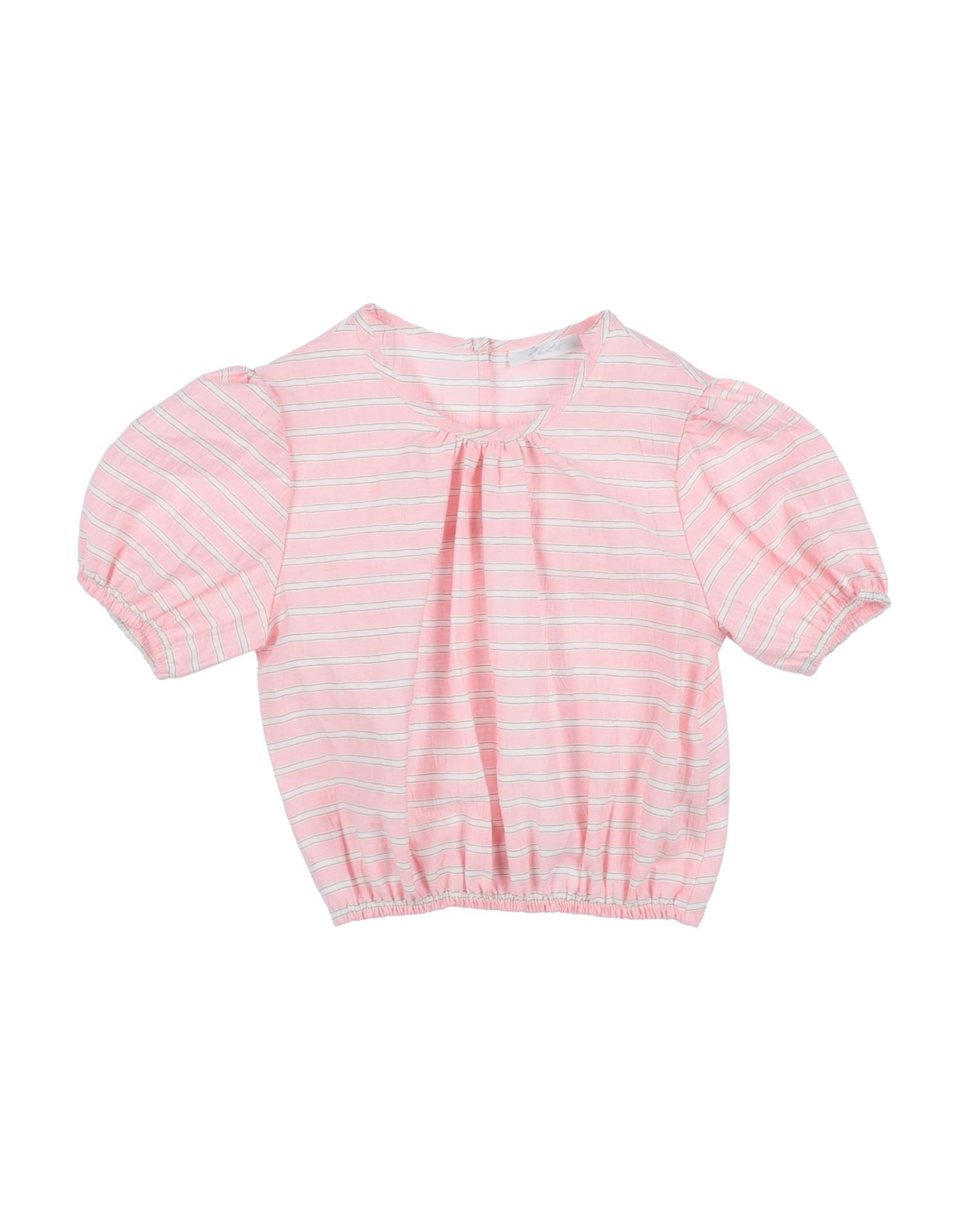 L:ú L:ú By Miss Grant Babies'  Toddler Girl Top Pink Size 6 Linen, Cotton, Polyester