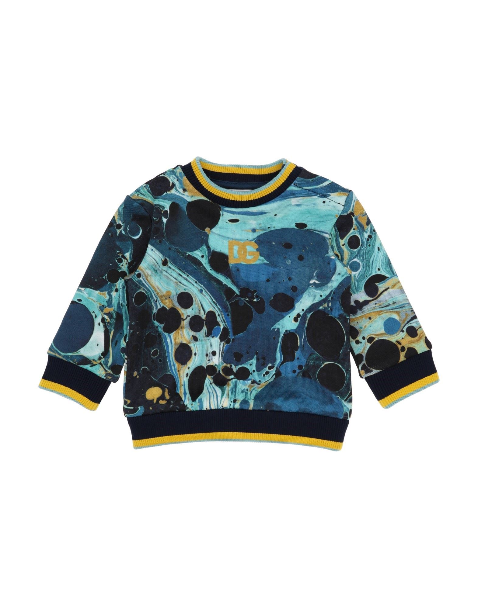 Dolce & Gabbana Kids' Sweatshirts In Blue
