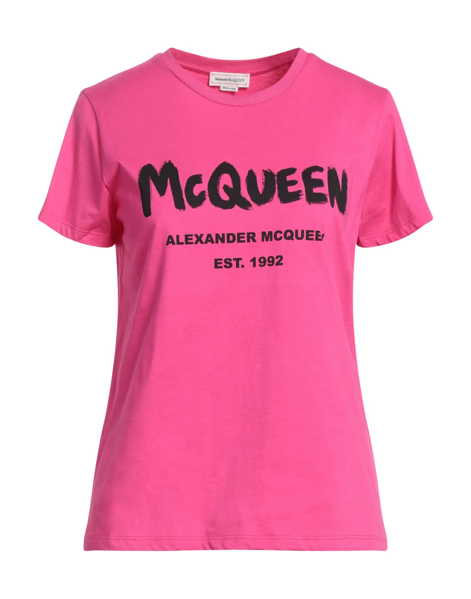 Alexander Mcqueen T-shirts In Pink