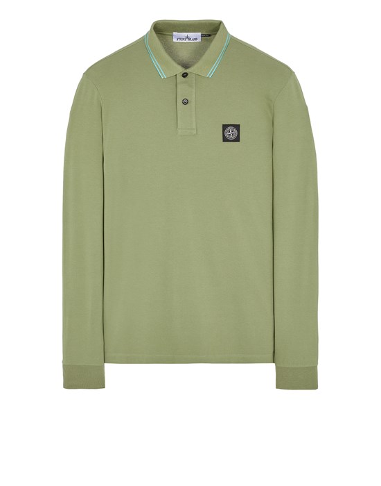 Sold out - STONE ISLAND 2SL18 Polo shirt Man Sage Green