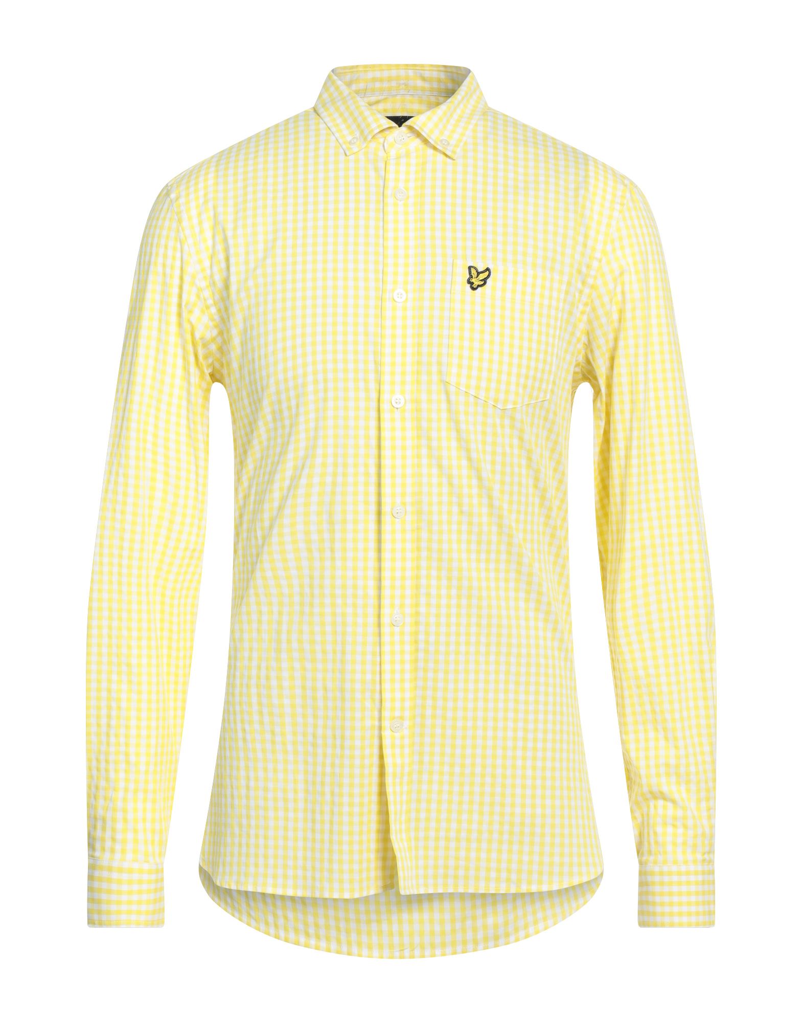 Lyle & Scott Shirts In Yellow
