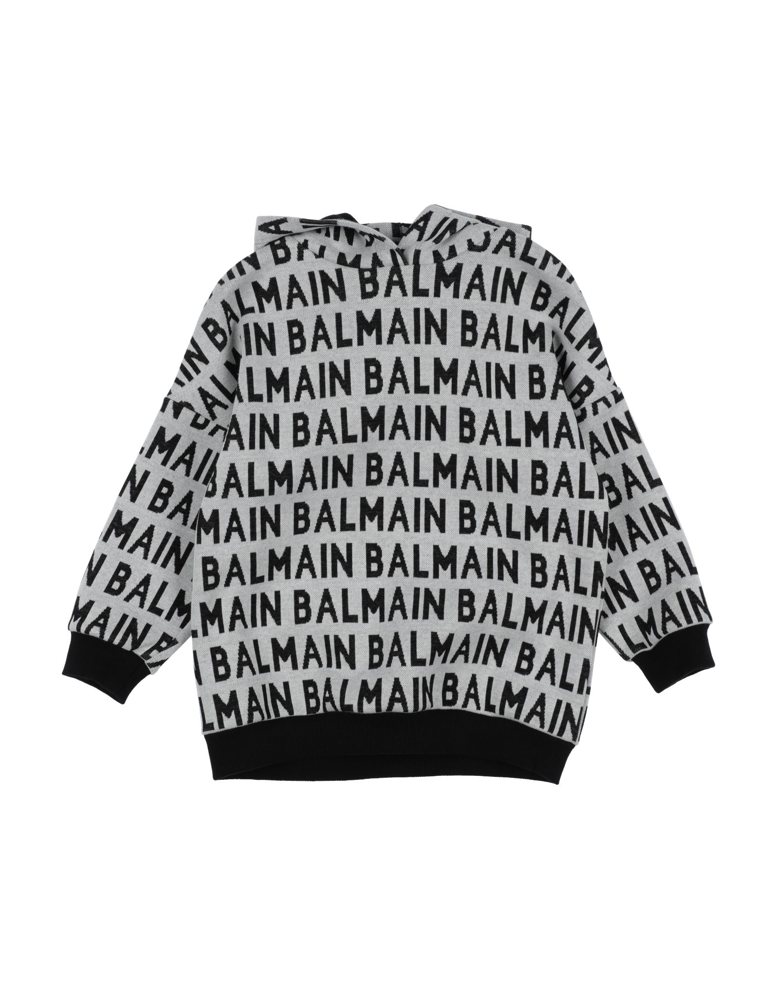 Balmain Kids' Sweatshirts In Light Grey