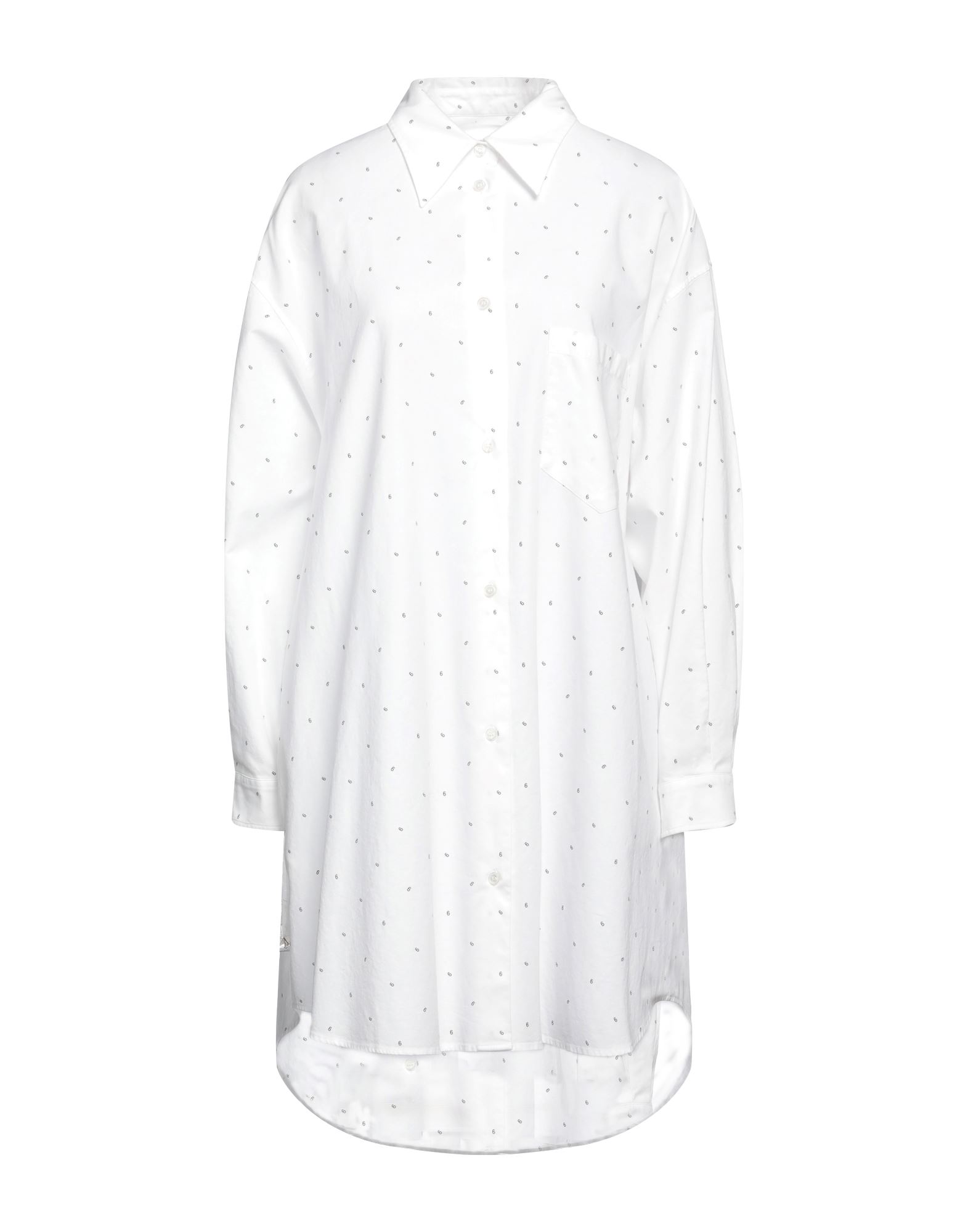 Mm6 Maison Margiela Shirts In White