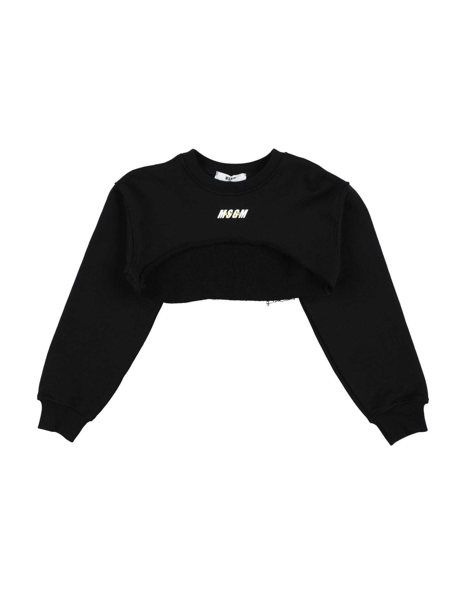 Msgm Kids'  Sweatshirts In Black