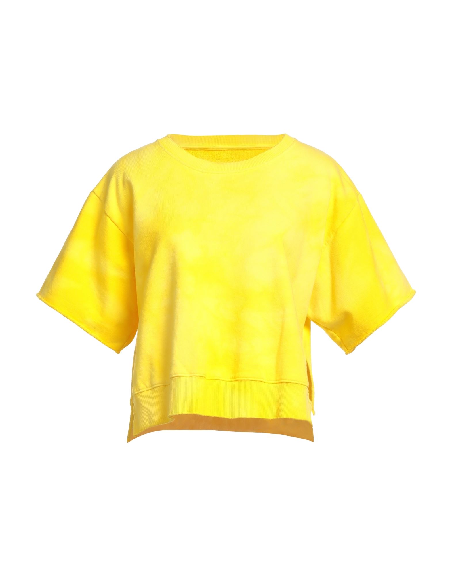 Mm6 Maison Margiela Sweatshirts In Yellow