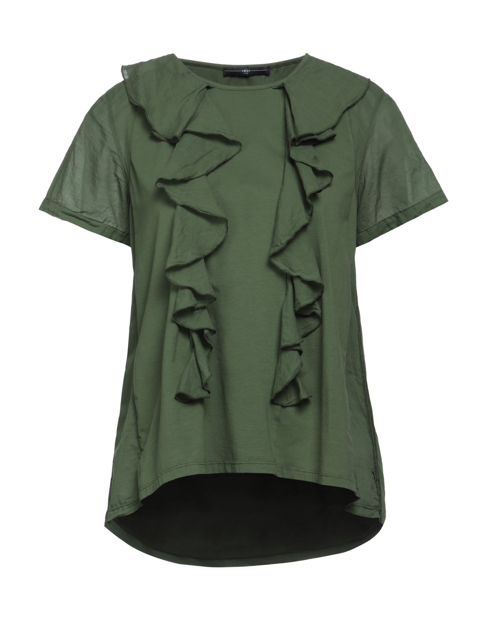 High T-shirts In Green