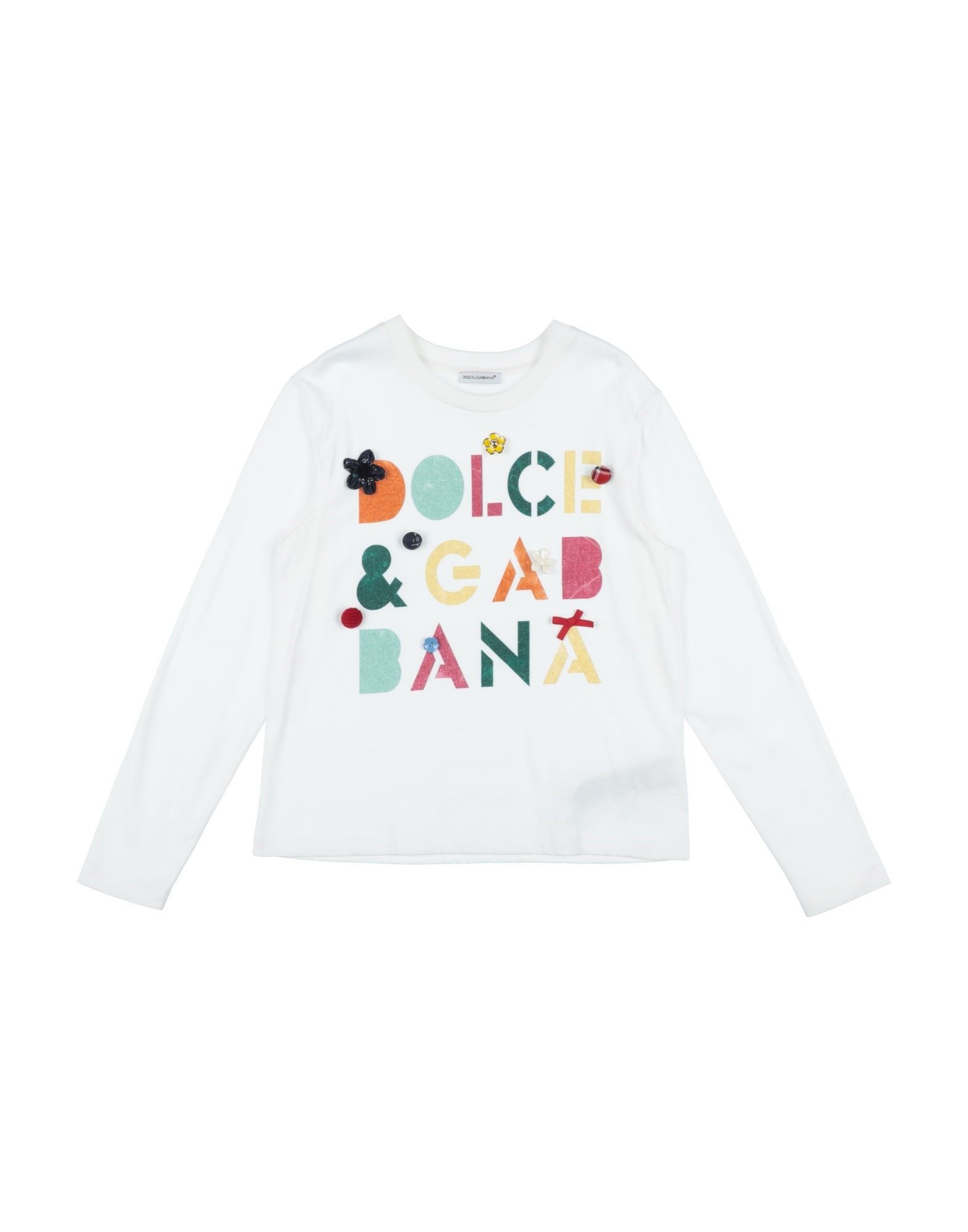 Dolce & Gabbana Kids' T-shirts In White