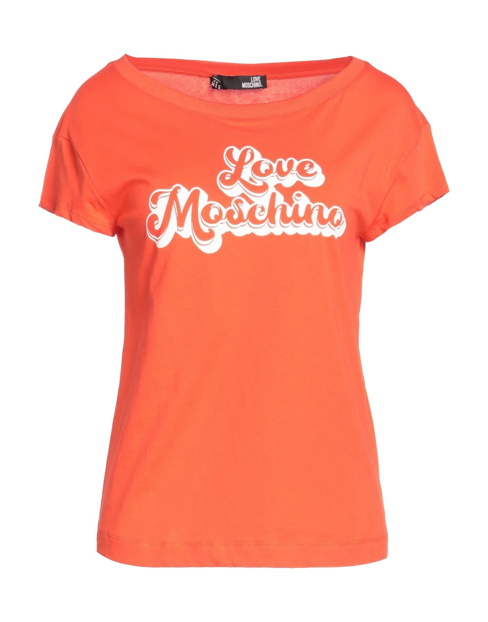 Love Moschino T-shirts In Orange
