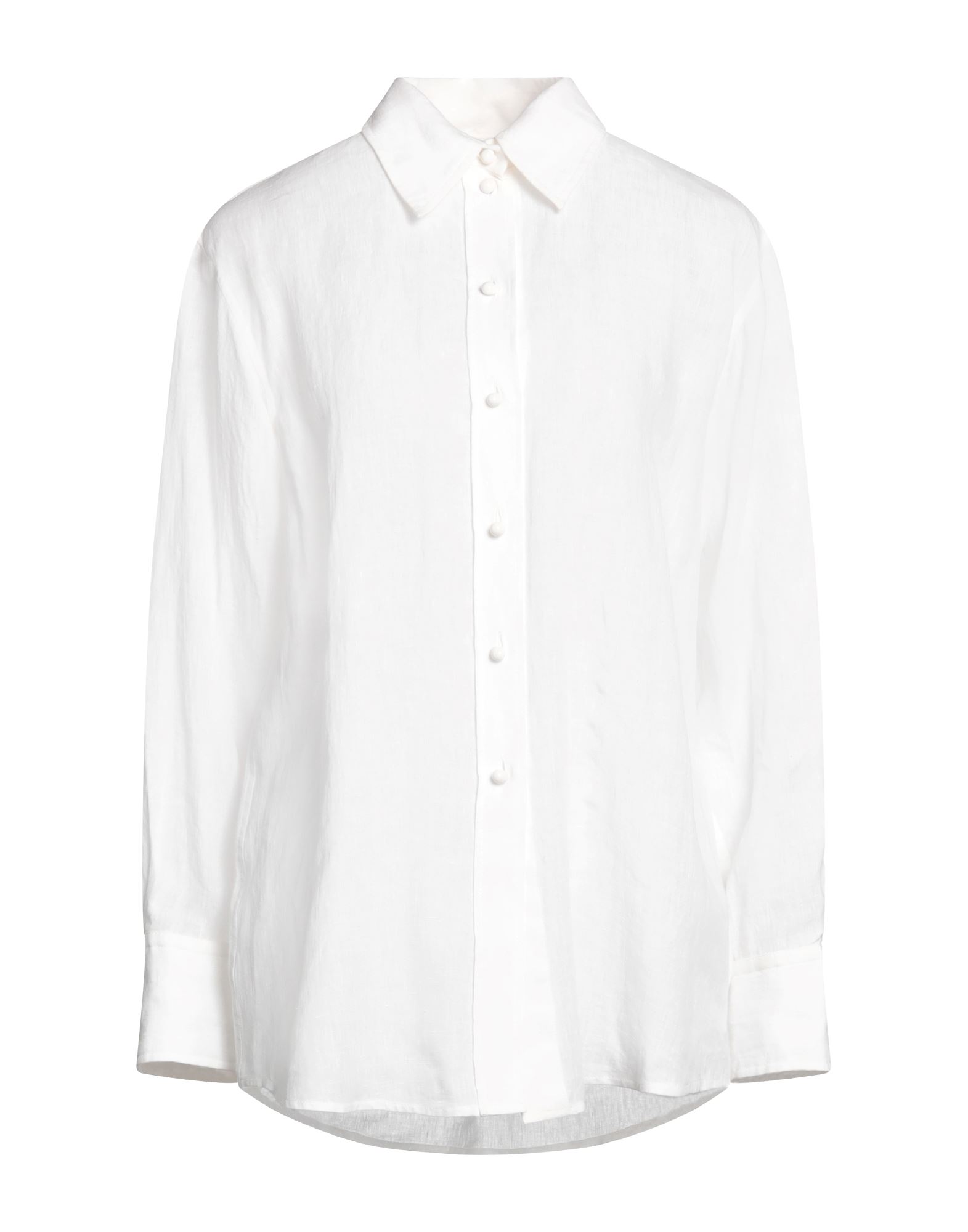 Shop Chloé Woman Shirt White Size 8 Linen