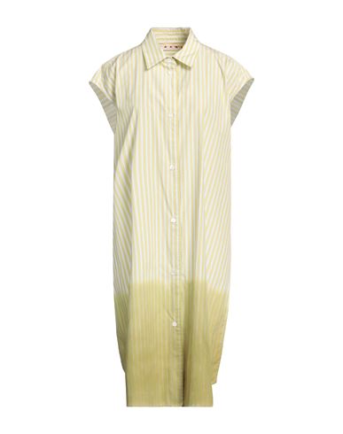Shop Marni Woman Shirt Acid Green Size 10 Cotton