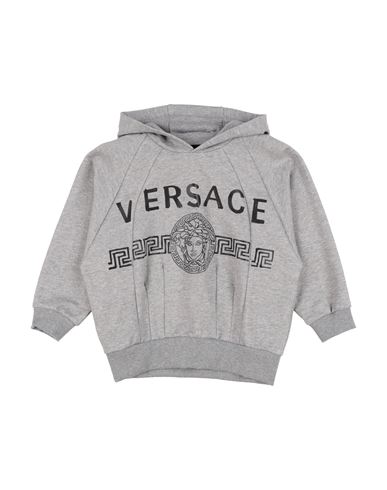 Versace Young Babies'  Toddler Boy Sweatshirt Grey Size 6 Cotton, Elastane