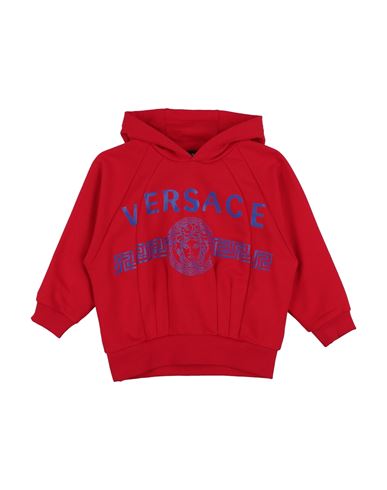 Versace Young Babies'  Toddler Boy Sweatshirt Red Size 6 Cotton, Elastane