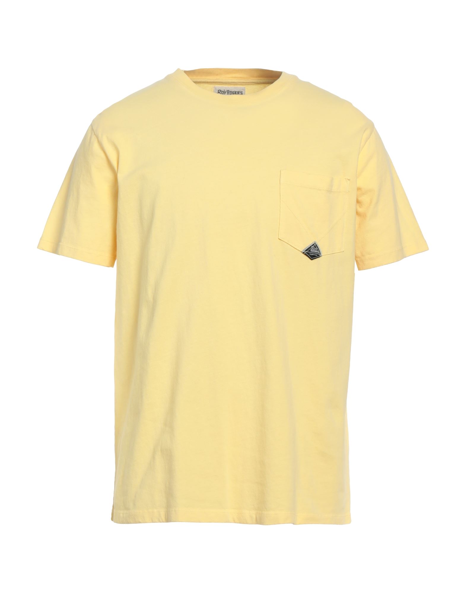 Roy Rogers Roÿ Roger's Man T-shirt Yellow Size Xs Cotton