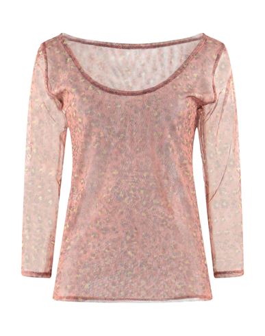 Soallure Woman Blouse Blush Size 4 Polyester In Pink