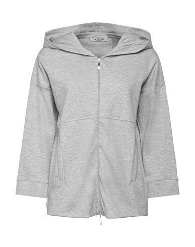 La Fileria Woman Sweatshirt Light Grey Size 4 Cotton, Polyamide