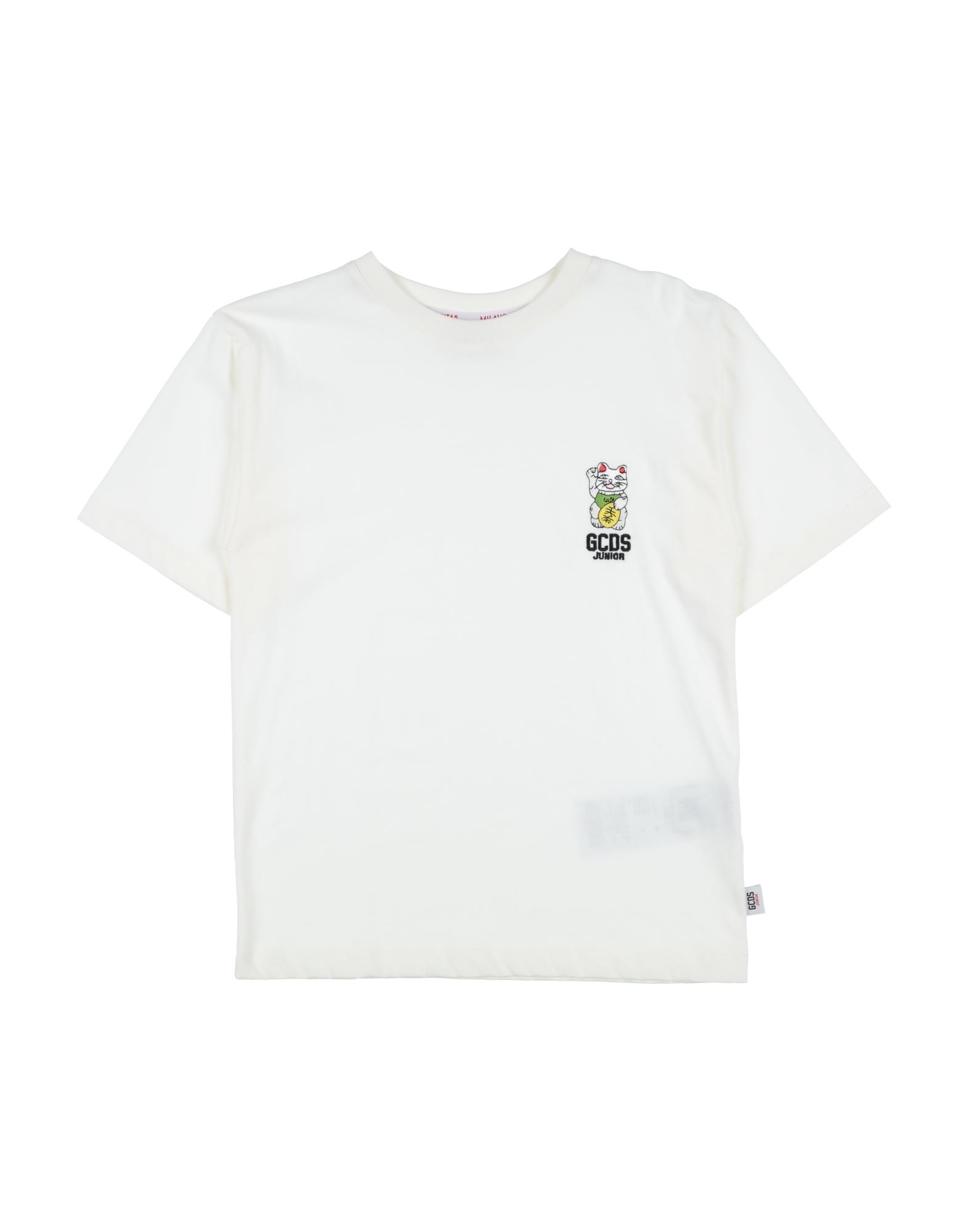 Gcds Mini Kids' T-shirts In Ivory