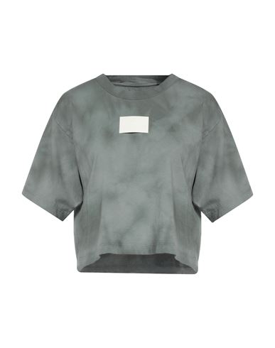 Mm6 Maison Margiela Woman T-shirt Grey Size Xs Cotton | ModeSens