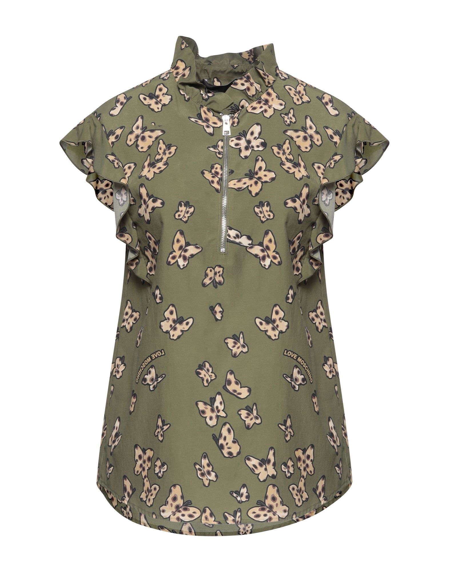 Love Moschino Blouses In Green