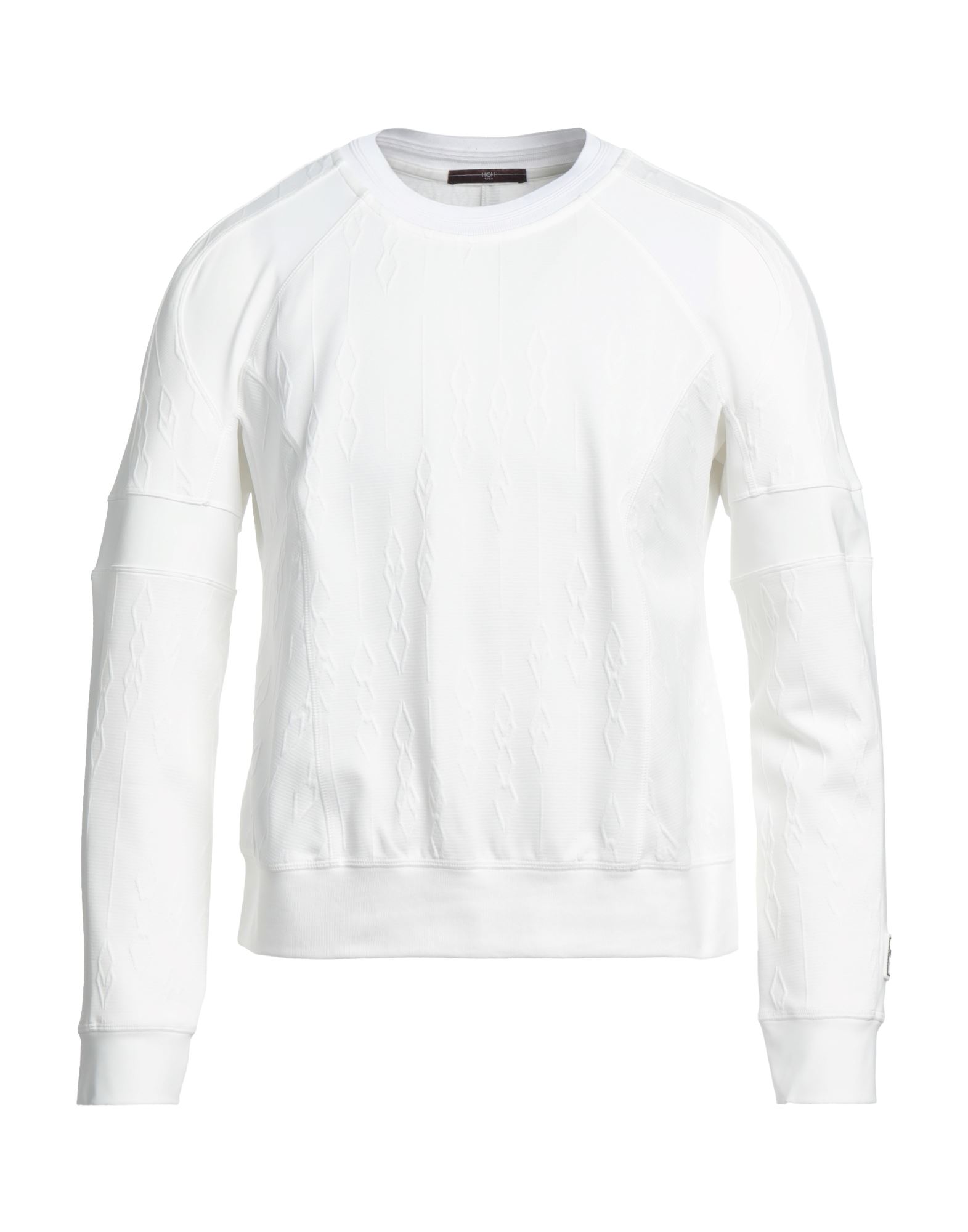 High Sweatshirts In White