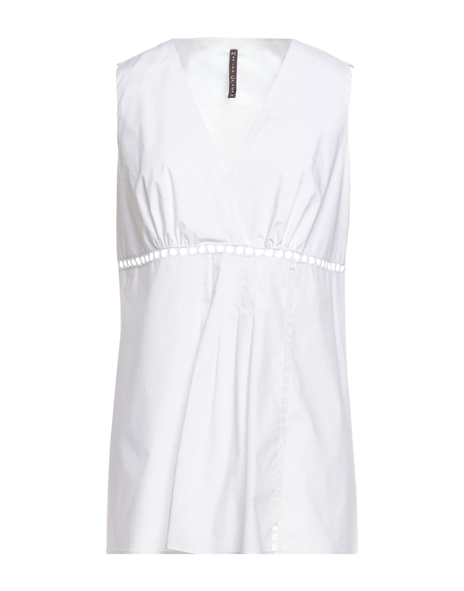 Manila Grace Tops In White