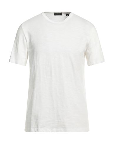 Theory Man T-shirt White Size Xl Cotton