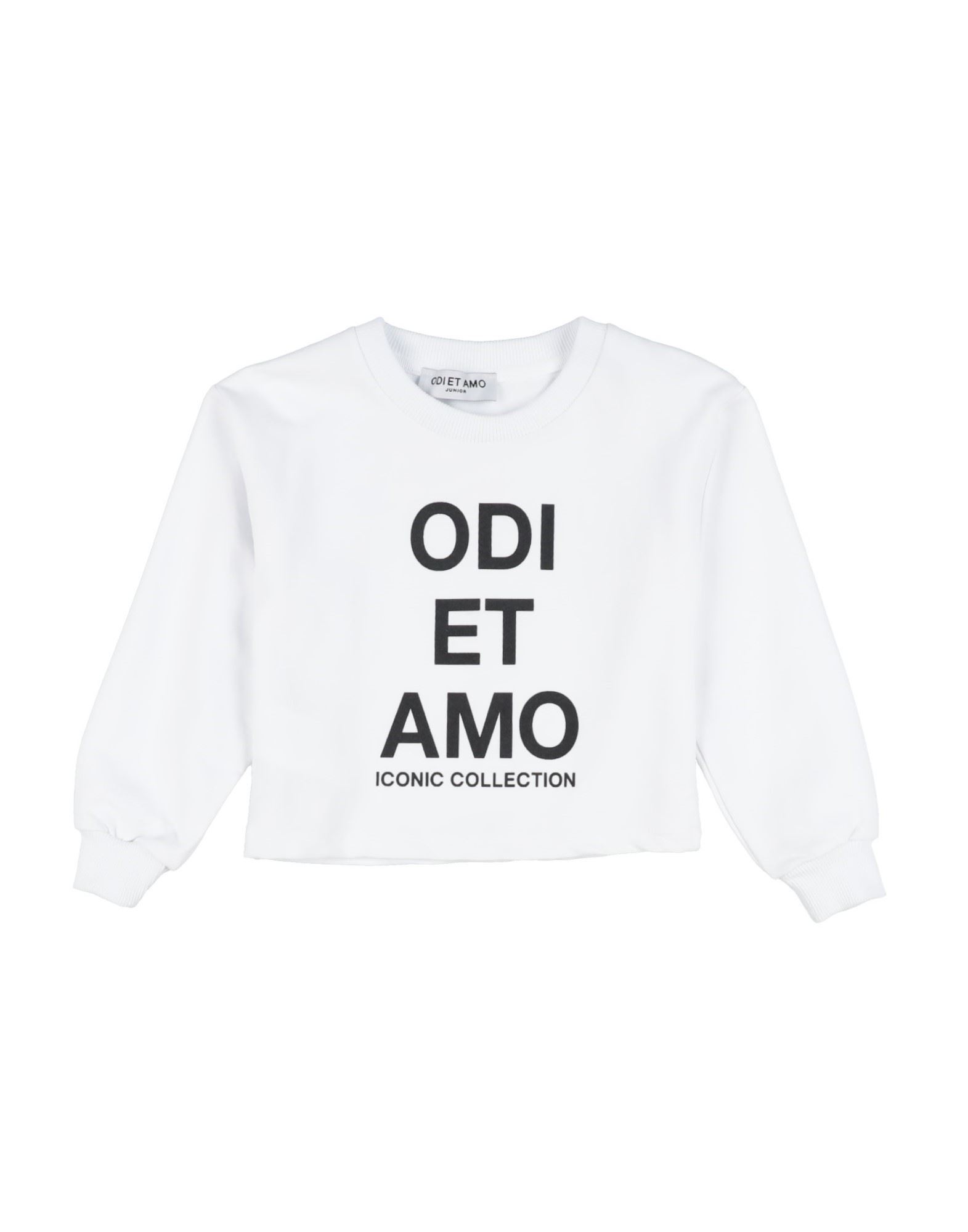 Odi Et Amo Kids' Sweatshirts In White