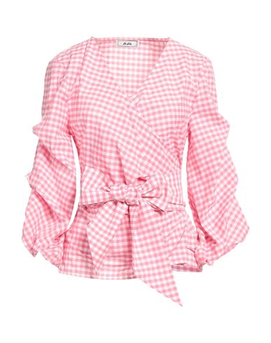 Jijil Woman Top Pink Size 4 Cotton, Polyester